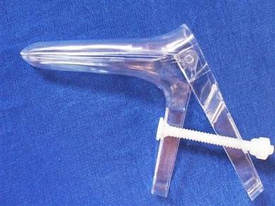 Gyn, Vaginal Spekulum Cusco, Plastik, klar, steril Gr. XS