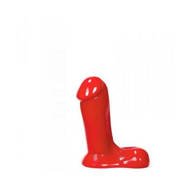 AB43 - Belgo Prism Dildo Rot 14x4.8 cm