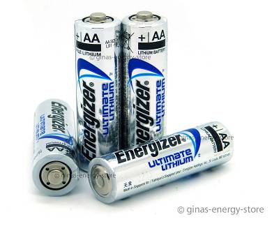 4 DURACELL ULTRA LITHIUM Batterie AA Mignon FR6