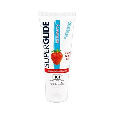 Superglide strawberry - Gleitgel Erdbeere - 75 ml