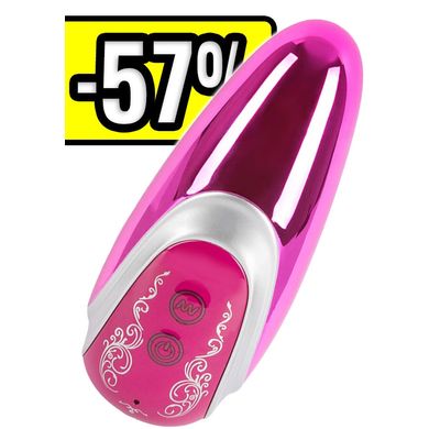 - 11 x 4,5 cm Brilliant Touch Vibrator pink