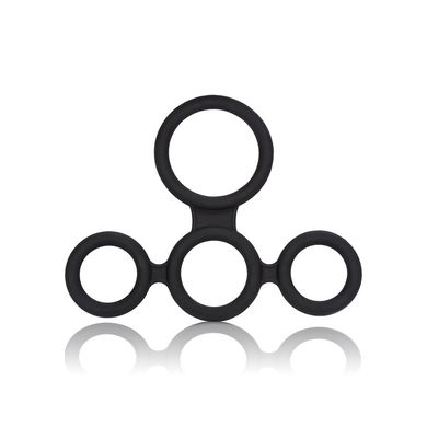 Cockring Big Mans Spreader Silicone black