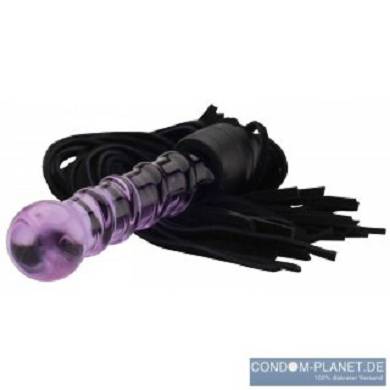 GLASSVIBRATIONS Glas-Peitsche Mini purple secret