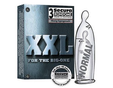 Secura XXL Kondome - 3 Stck