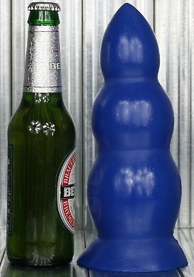 23 x 5 - 8 cm OPENER blue Plug / Dildo blue