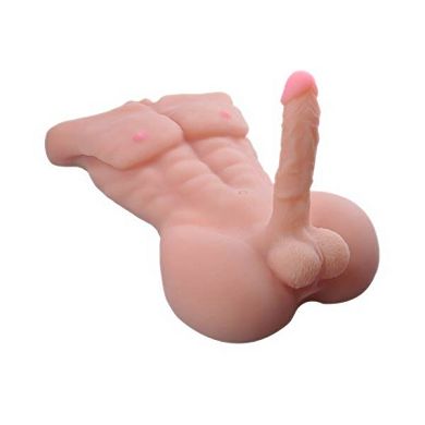 Deluxe Mann Masturbator mit Dildo und Anus -öffnung aus hautänlichem Material. F