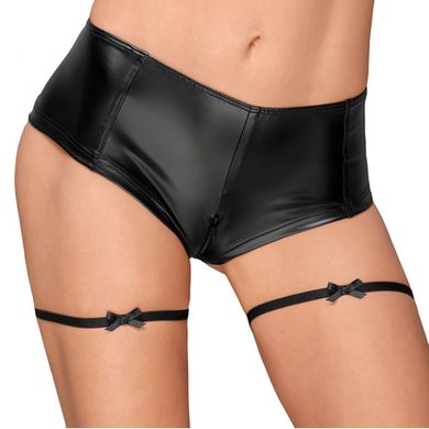 Wetlook Slip mit Stickerei-Einsatz
