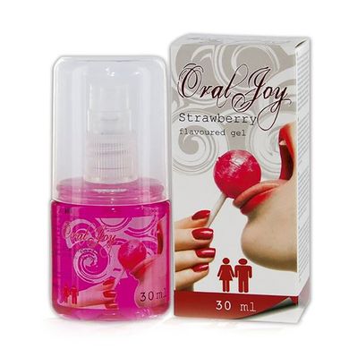 Oral Joy Strawberry 30 ml Gel mit Erdbeergeschmack fr mehr Genu beim Oral Sex