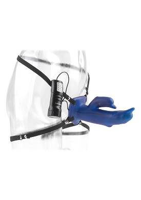 Strap On mit Delfin Vibrator