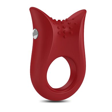 OVO B2 Silikon Vibro Penisring - rot