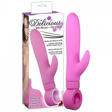 Klit Tickler Vibrator - 22 cm - in Rosa