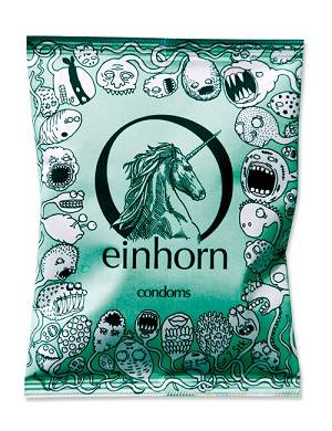 Einhorn - Kondome Spermamonster - 7 Stck