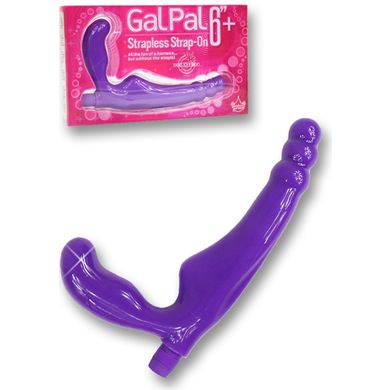 Gal Pal Strapless Strap On purple