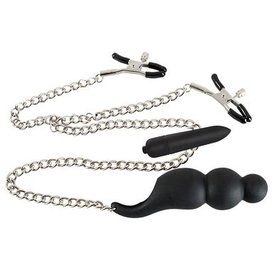 Chained clamps+vibe