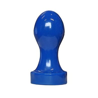 CRACKSTUFFERS Classic Anal Plug. Medium. Blau