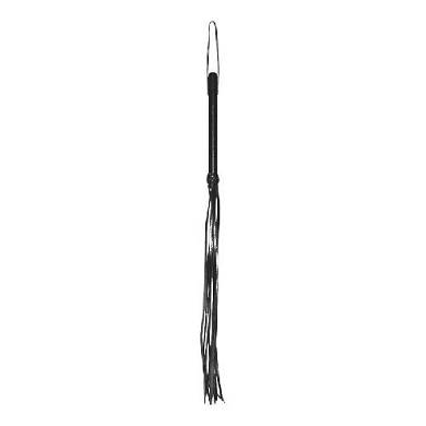 Leder Peitsche mit Holzgriff