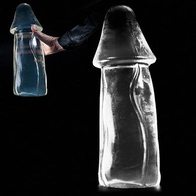 Dark Crystal Clear X-Large Dildo DCC31