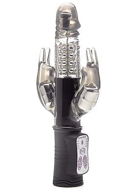 22 x 3 cm Perlenvibrator Shots Toys Multiply in schwarz