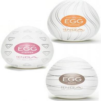 3er-Set Tenga Egg (Twister/ Stepper/ Silky)