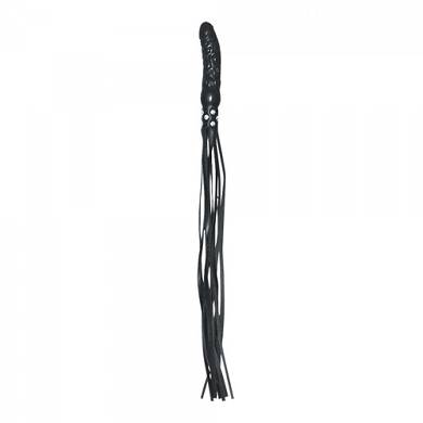 Zado - Leder Peitsche mit Penisgriff - One Size - in Schwarz