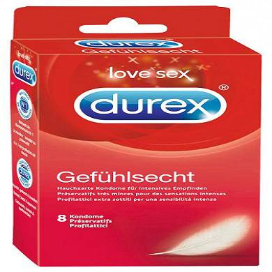 Durex Gefühlsecht (8er Packung)