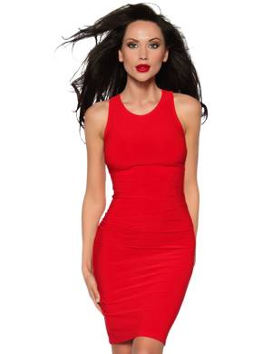 Cocktail-Kleid - rot