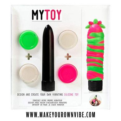 MyToy Vibrator-Kit for me, grün/pink