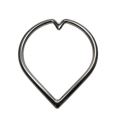 Bondage-Ring Shibari-Ring Fesselring Herzform inkl. Bondageseil