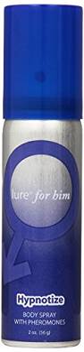 TOPCO Lure for Him Hypnotize Body Spray with Pheromones. 2 fl. oz. (59 ml) Spray Can. 1er