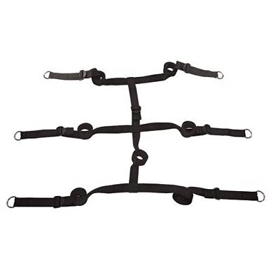 Extreme Bett-Fesseln - Bett Bondage-Set