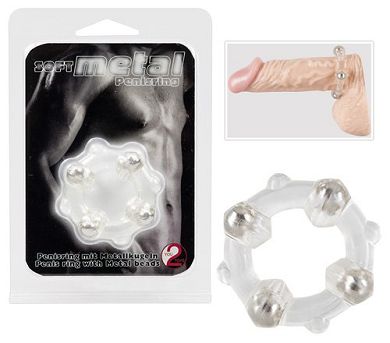 Kugel-Penisring - mit Metallkugeln