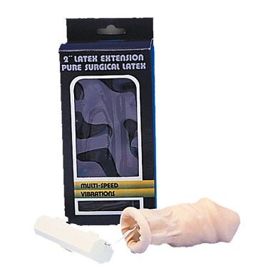 Latex Extension natur, 17 cm, D: 38 mm
