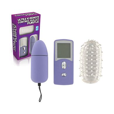 T4L Ultra 10 Remote Controll Bullet Vibrator, 8 x 3,5 cm