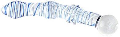 GlassIntimo Glasdildo CHIKO die reinste Lust für den G-Punkt 22*4cm