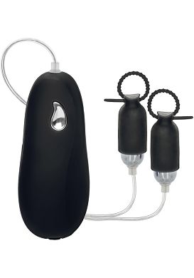 Vibrating Nipple Pleasurizer black