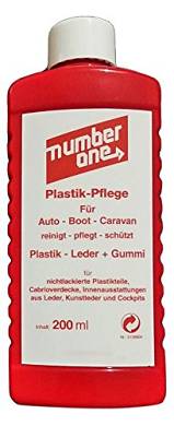 Number One no1004 Plastik-Pflege für Plastik-Leder-Gummi. 200 ml