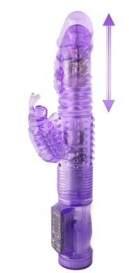 Gipfelstürmer Love Rabbit STOß-Vibrator. 5 STOß-Geschwindigkeiten. Klitor