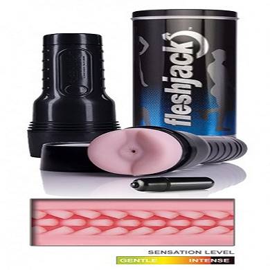 Vibro: Pink Bottom Touch Fleshjack