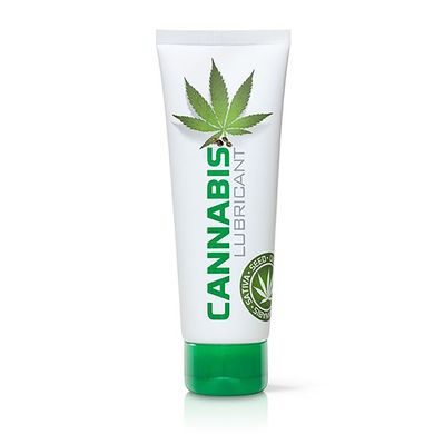 Cannabis Gleitmittel Gleitgel auf Wasserbasis mit Sativa Hanfl - 125 ml Massagegel
