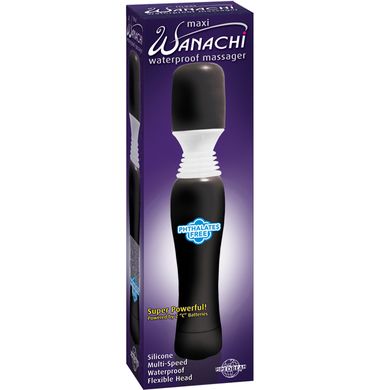 23 x 4 cm MAXI Wanachi Massager black