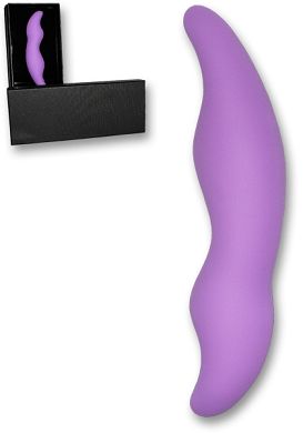 18 x 3,5 cm Vibrator The WAVE purple - mit Akku