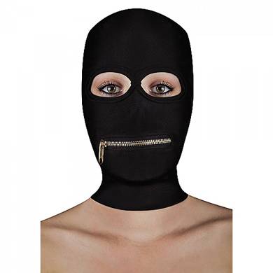 Ganzgesichtsmaske - in Schwarz