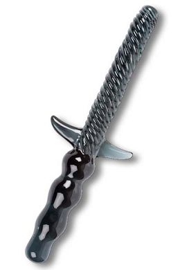 27 x 2,8 cm Glasdildo - Glassvibrations SWORD