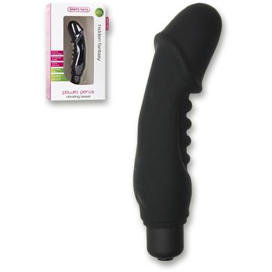 14 x 2,9 cm Vibrator Shots Toys Power Penis mini black