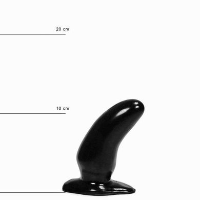 All Black Prostata Plug 13 x 5 cm