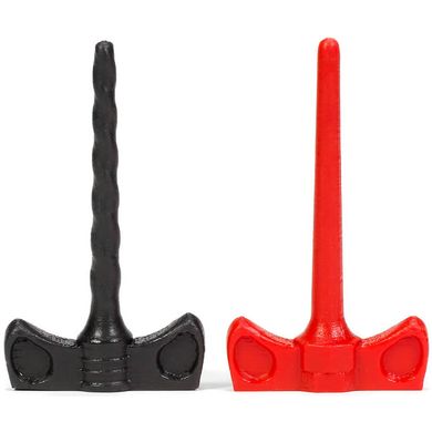 Oxballs Harnrhrendehner Cock-Screws Sound black/red - 2er Pack
