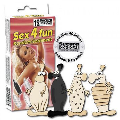 Secura Sex4fun Sortiment 12er Pack