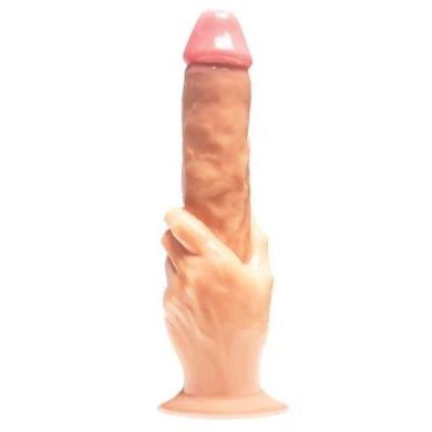 Dildo fest im Griff 32 x 5,8-10 cm