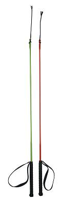 Reitgerte Springgerte Dressurgerte neon grün 75cm