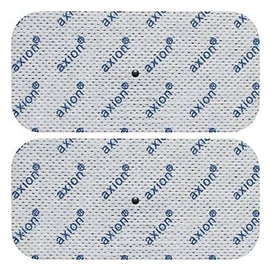 2 Elektroden Pads. 12x7cm GROSS. passend zu Panasonic TENS Therapie Reizstromgerät